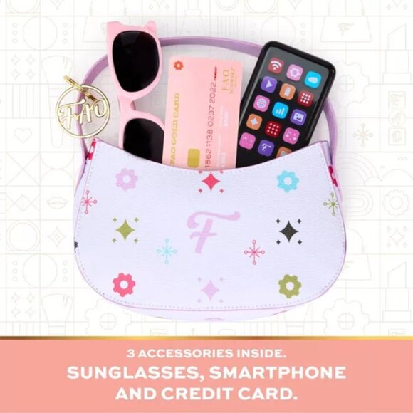 NWT FAO Schwarz Soho Handbag & Accessories - Picture 2 of 4